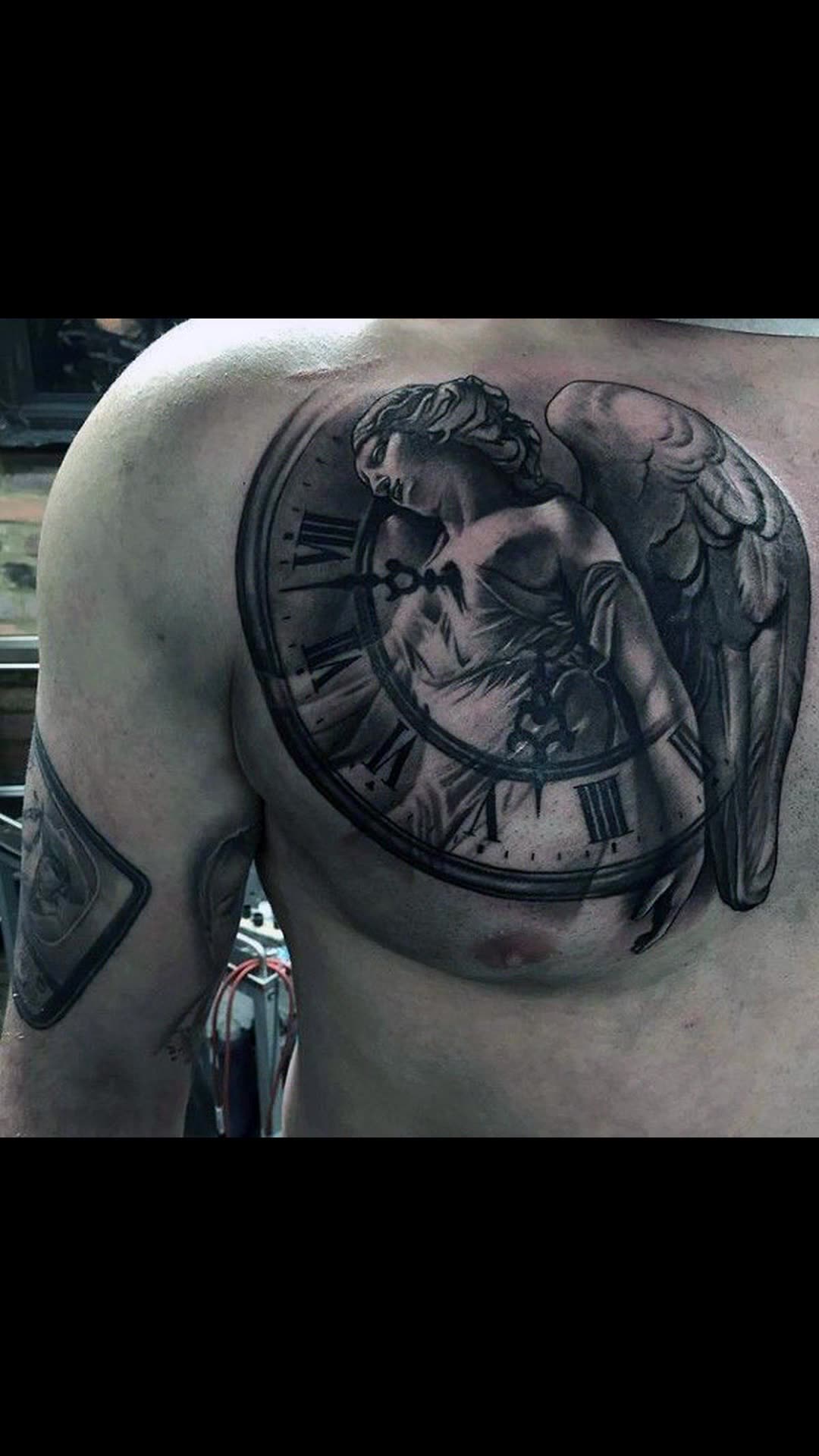 'Video thumbnail for clock tattoo designs'