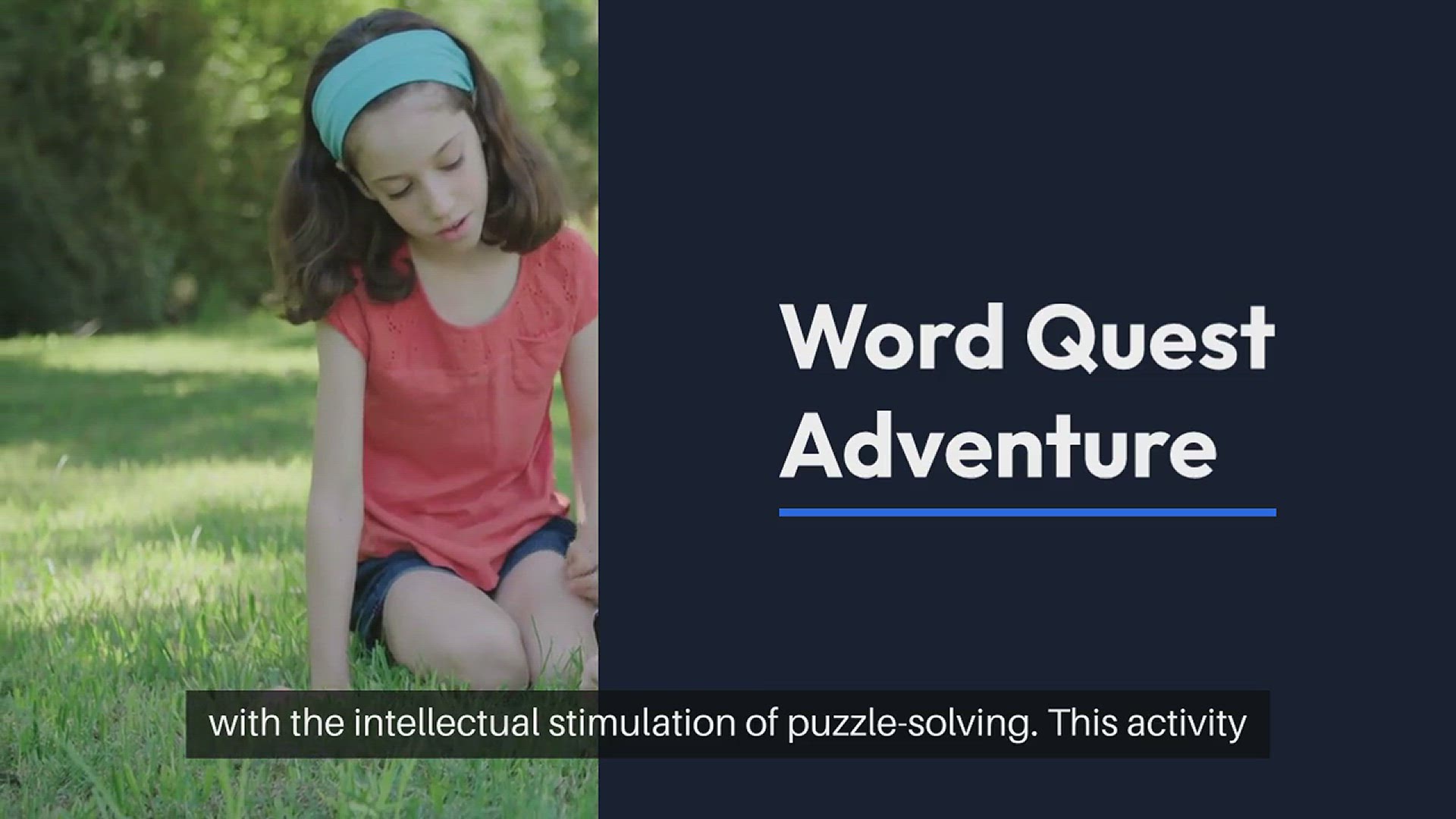 Video thumbnail for Word Quest Adventure