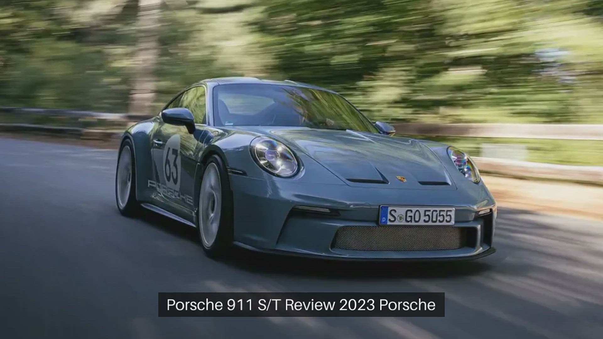 'Video thumbnail for Porsche 911 S/T review'