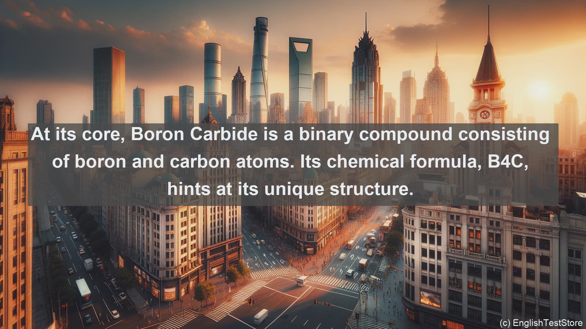 'Video thumbnail for Boron carbide in science  definition and examples'