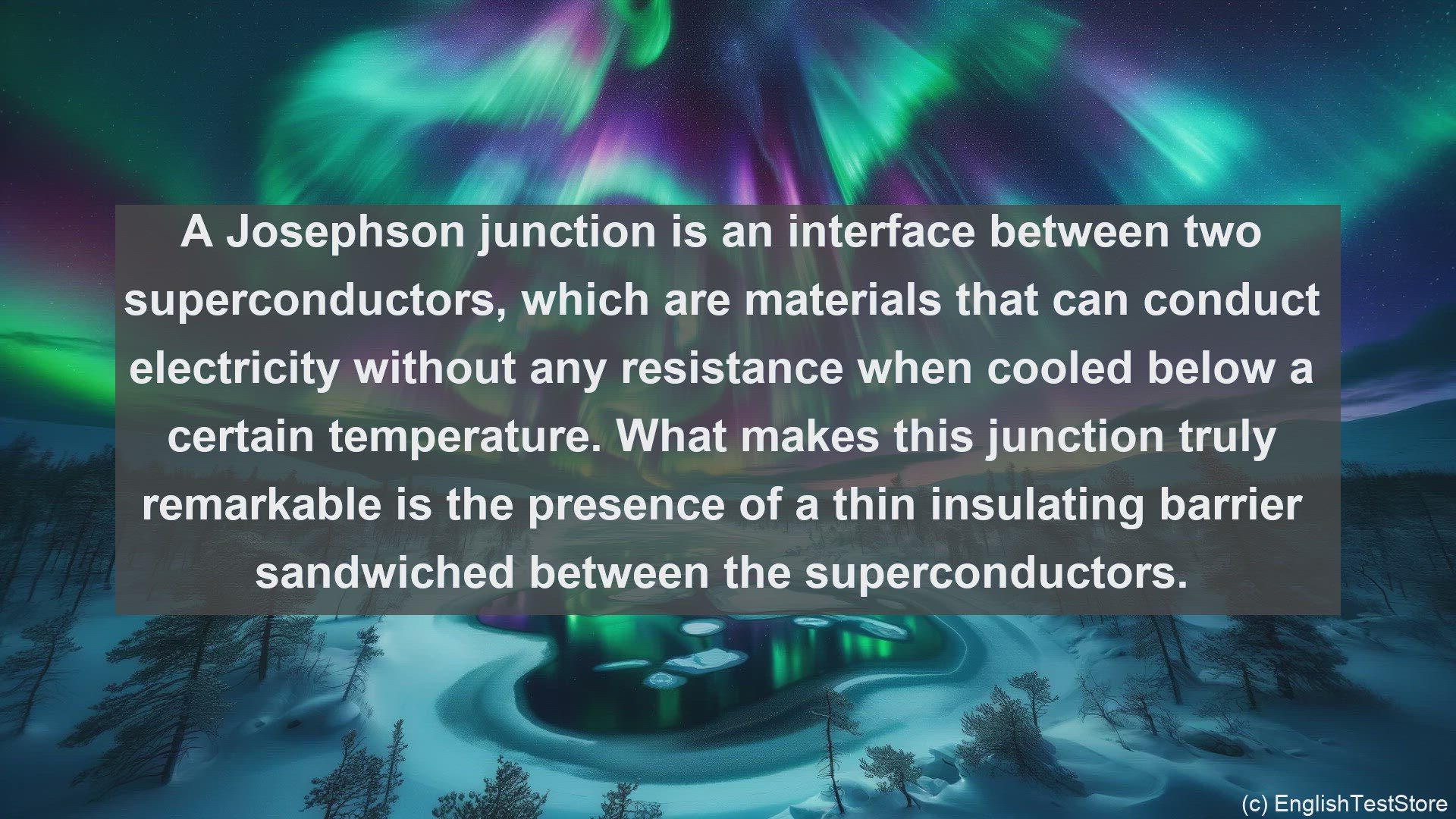 'Video thumbnail for Josephson junction in science  definition and examples'