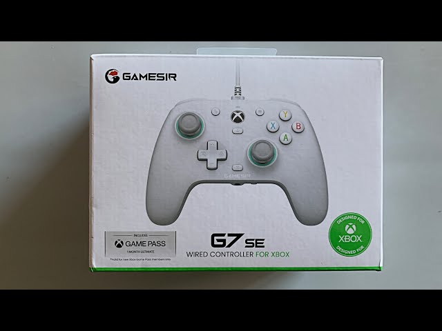 Video thumbnail for Gamesir G7 SE Wired Controller for Xbox Unboxing