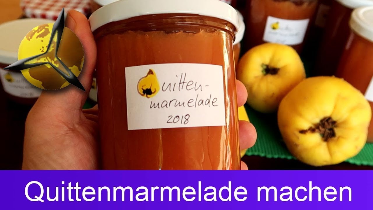 Video thumbnail for Quitten einkochen: Quittenmarmelade selber machen