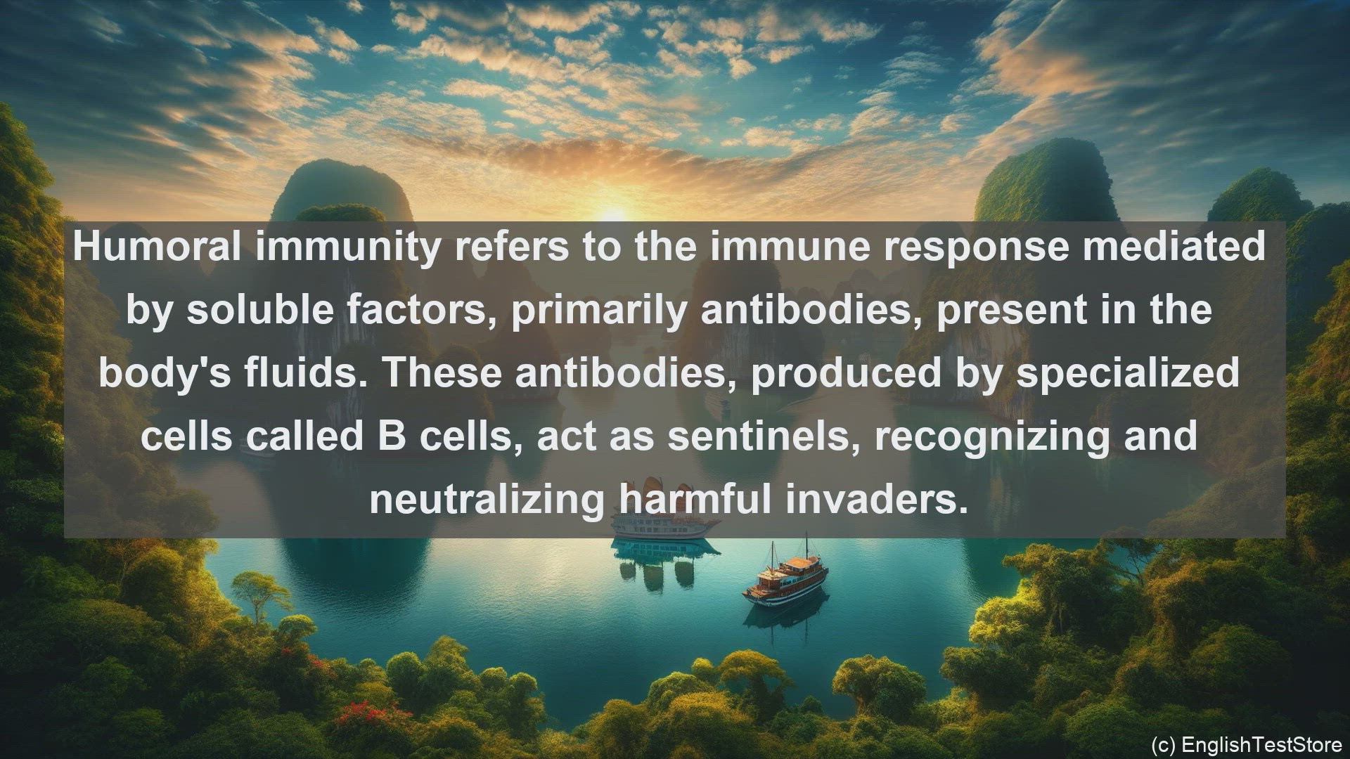 'Video thumbnail for Humoral immunity in science  definition and examples'