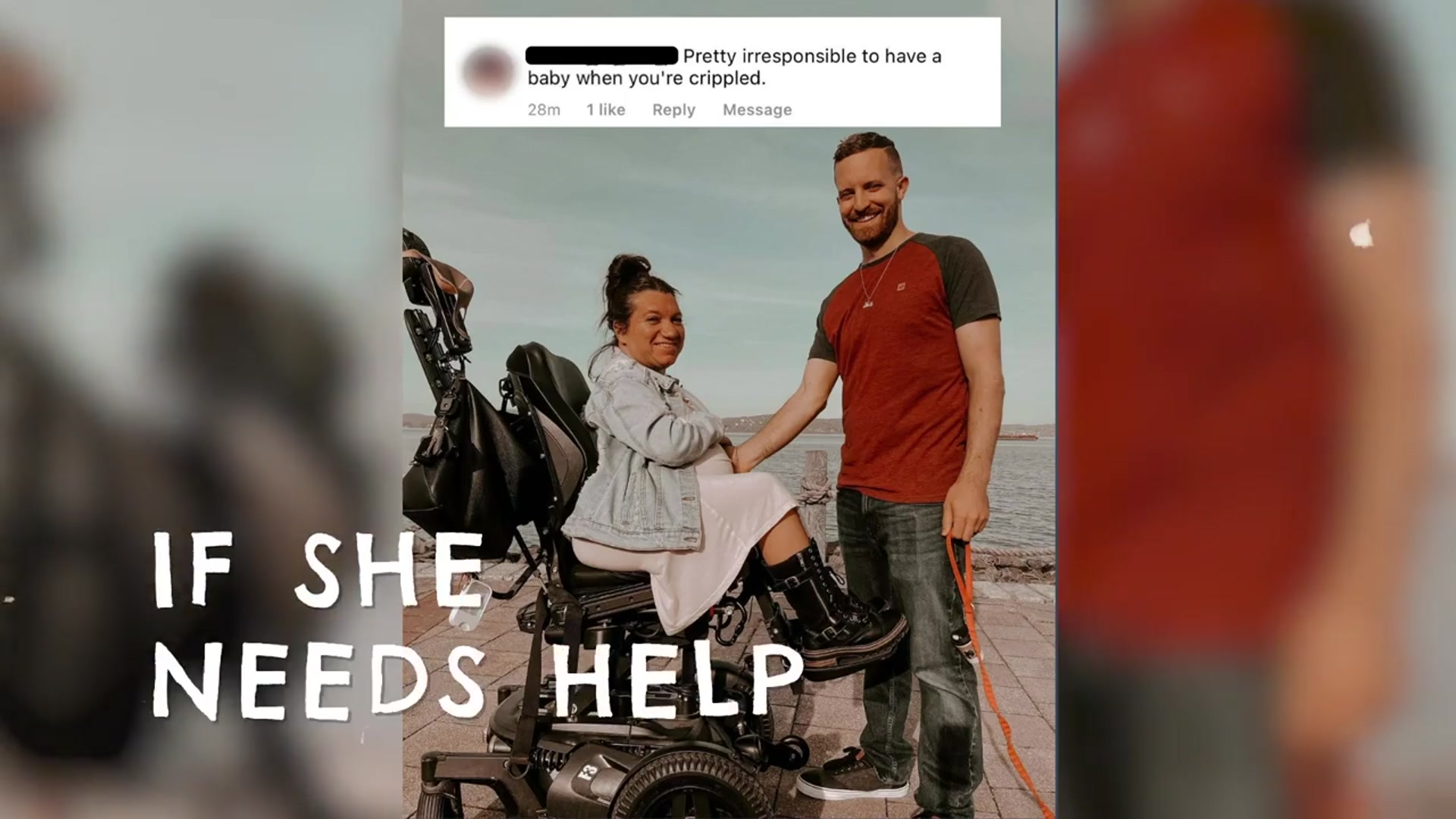 'Video thumbnail for My Paralyzed Wife Is Pregnant - It’s Not ‘Irresponsible’ | BORN DIFFERENT'