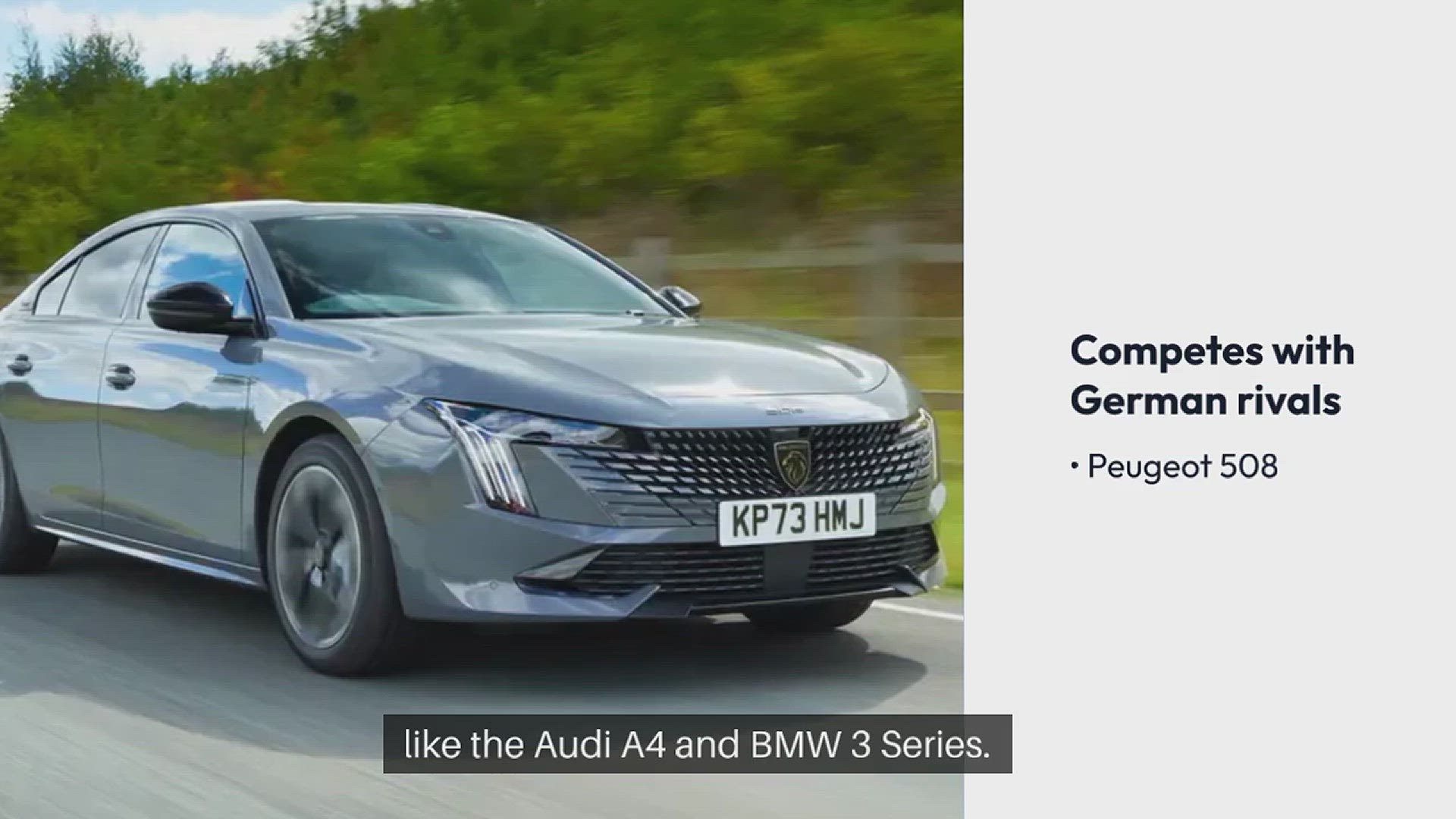 'Video thumbnail for Peugeot 508 review'