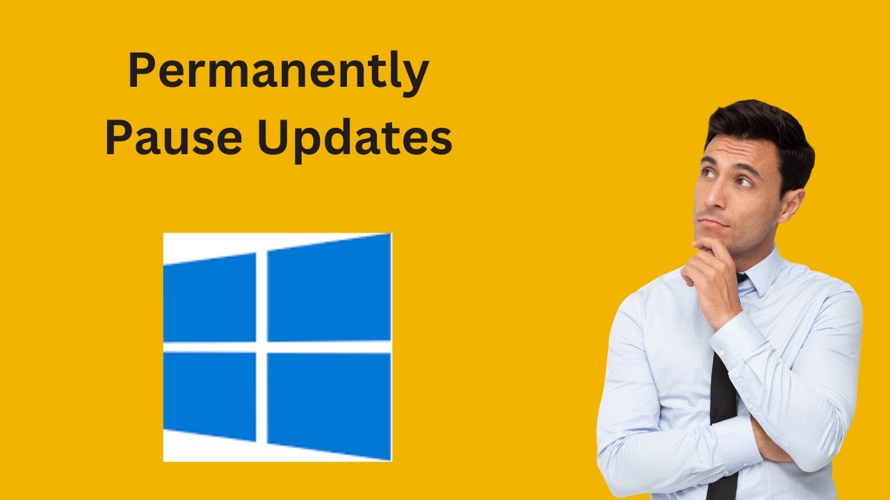 'Video thumbnail for How to Permanently Pause or Stop Windows 10 Updates using Windows Update Blocker | GearUpWindows'