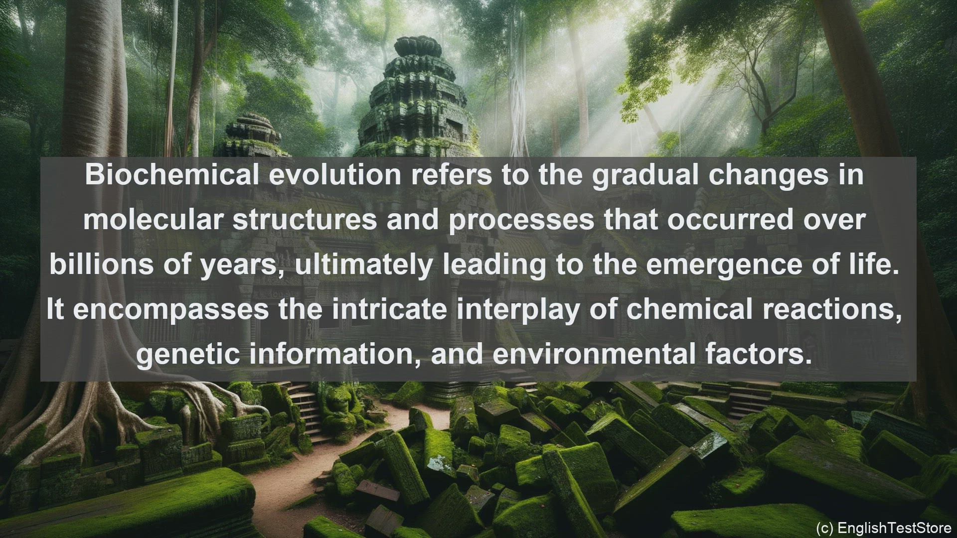 'Video thumbnail for Biochemical evolution in science  definition and examples'