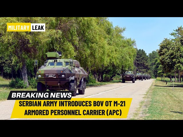 'Video thumbnail for Serbian Army Introduces BOV OT M-21 Armored Personnel Carrier (APC)'