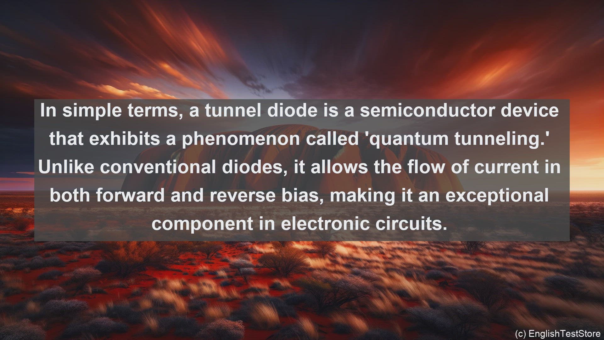 'Video thumbnail for Tunnel diode in science  definition and examples'