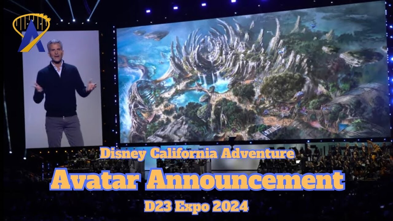 'Video thumbnail for Avatar Details for Disney California Adventure at D23 2024'
