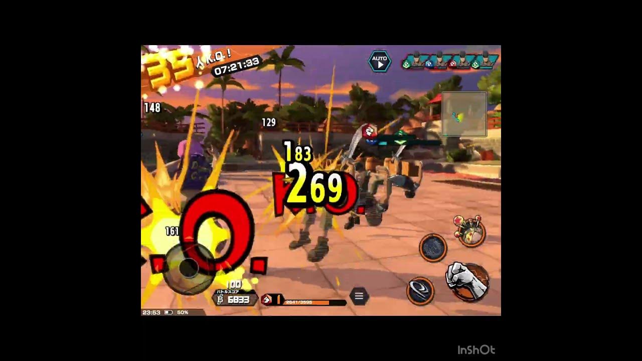 'Video thumbnail for Senior Pink Sneaky Swim Attack (InShotで早送り(倍速)) #超フェス #onepiece #バウンティラッシュ'