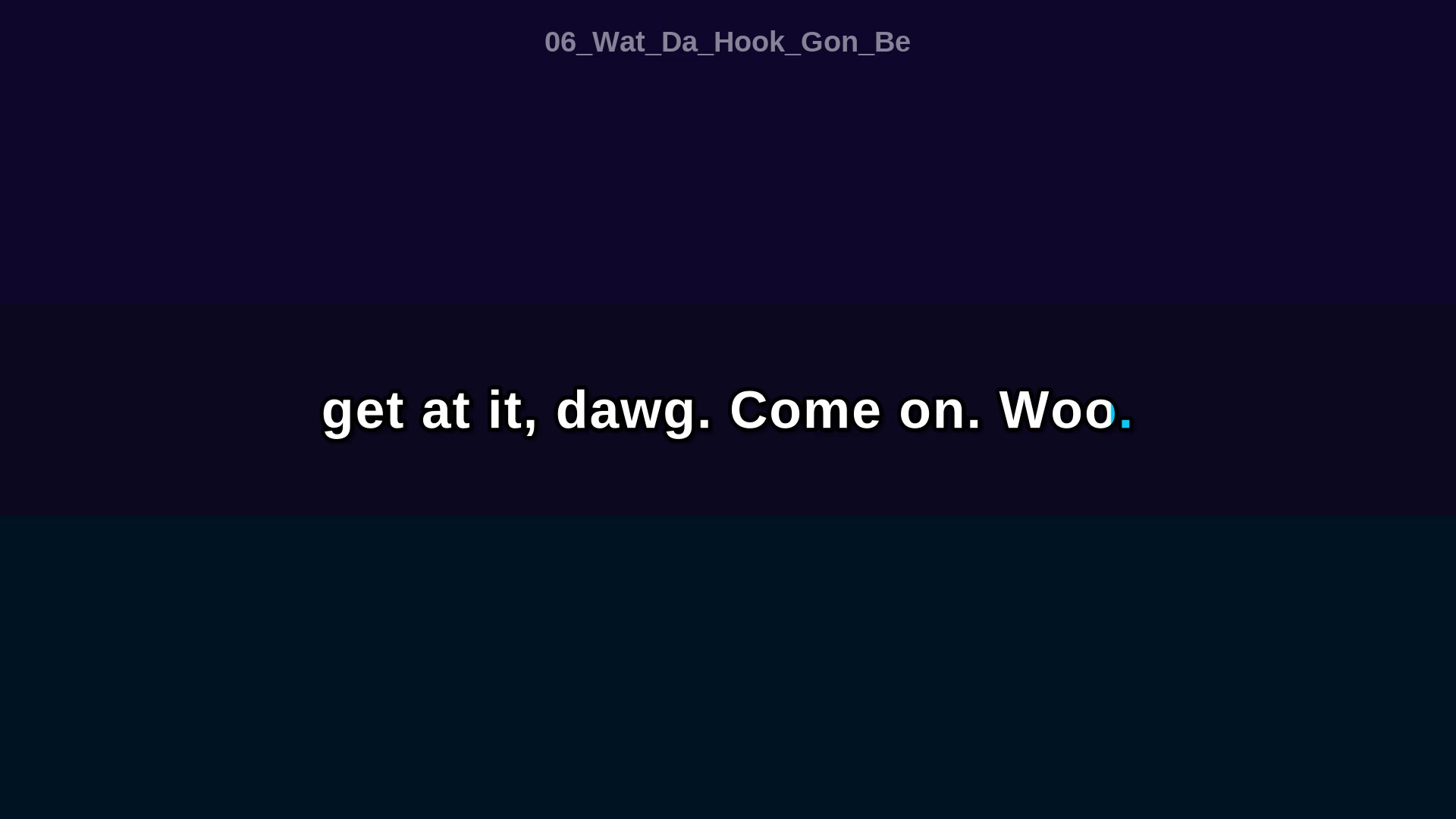Video thumbnail for Karaoke W/ Lyrics: Wat Da Hook Gon Be | ARTificial Originals - not Tyler