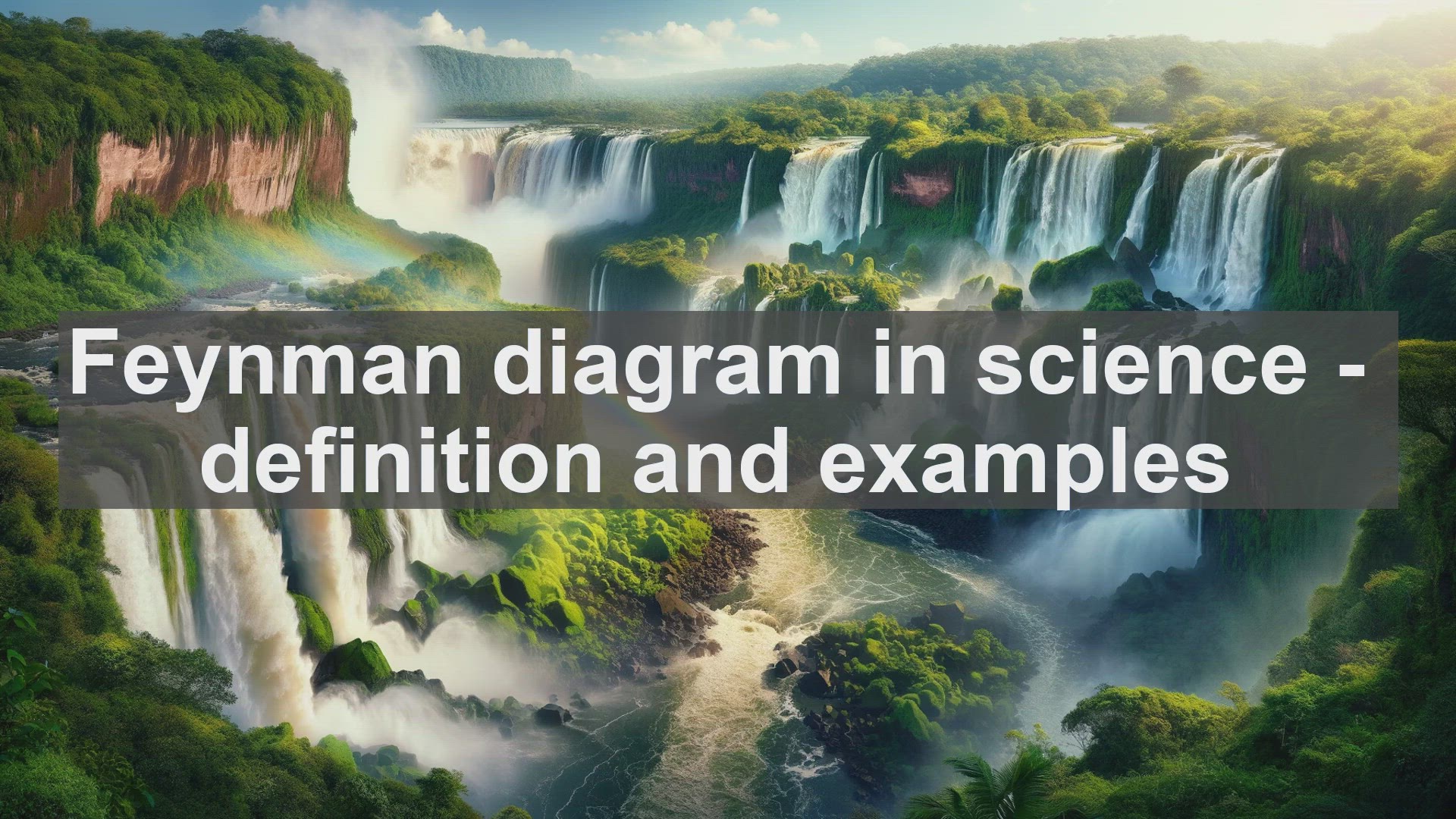 'Video thumbnail for Feynman diagram in science  definition and examples'