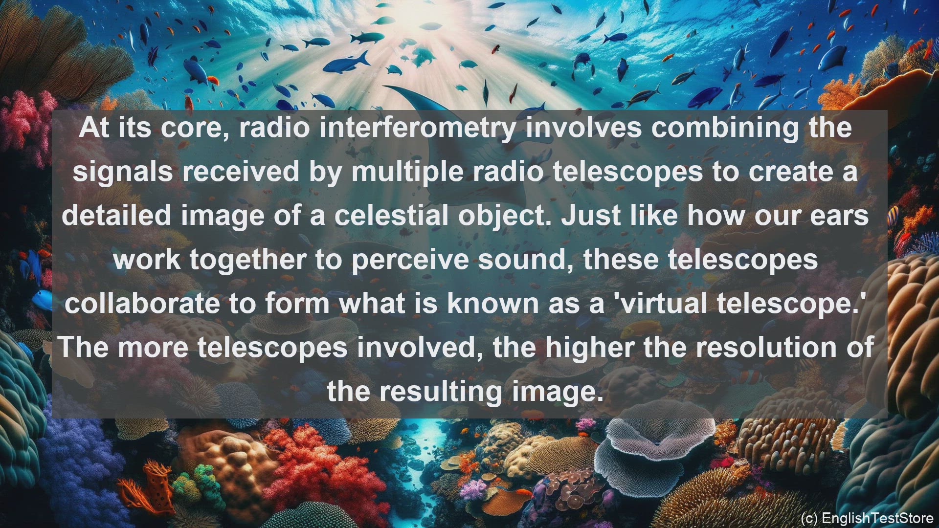 'Video thumbnail for Radio interferometry in science  definition and examples'