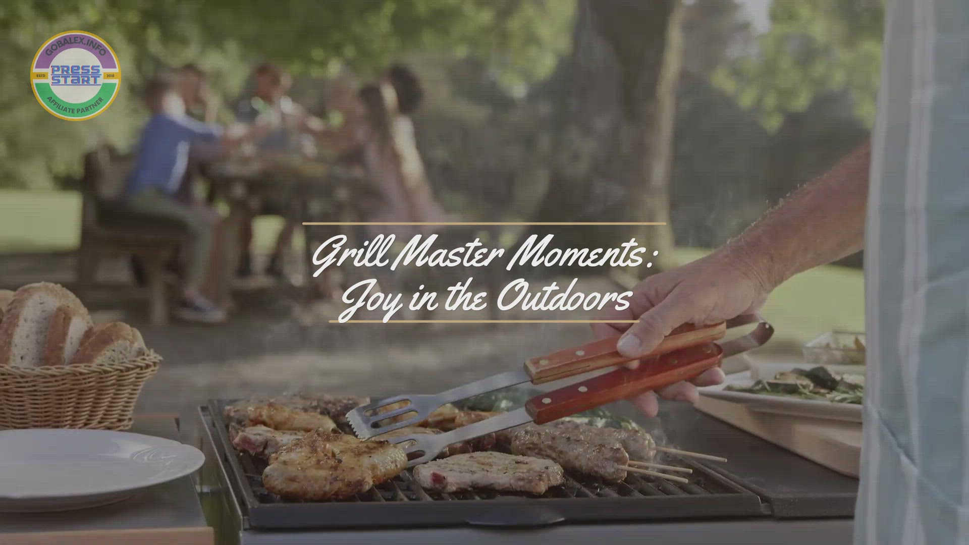 'Video thumbnail for Grill Master Moments - The Art of Barbecue Perfection'