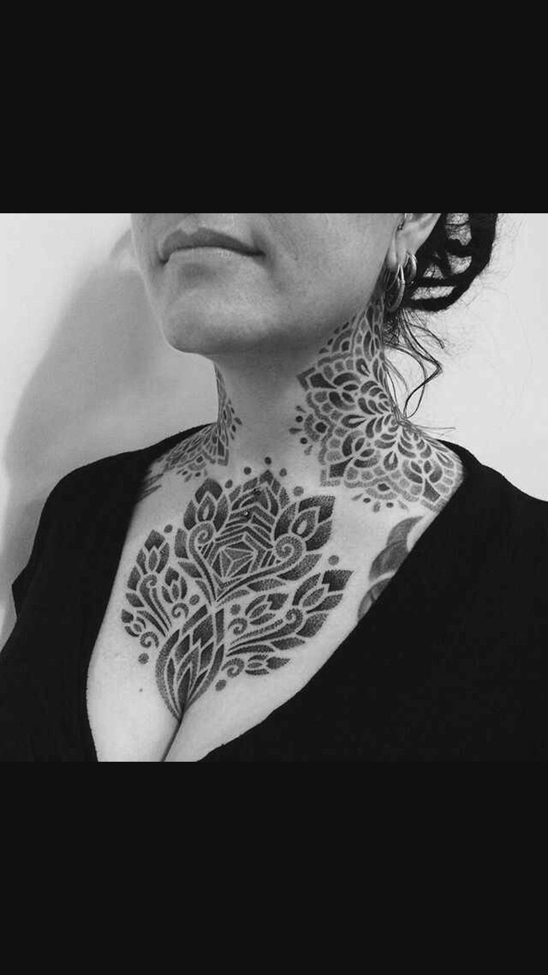 'Video thumbnail for neck tattoo designs for men and women'