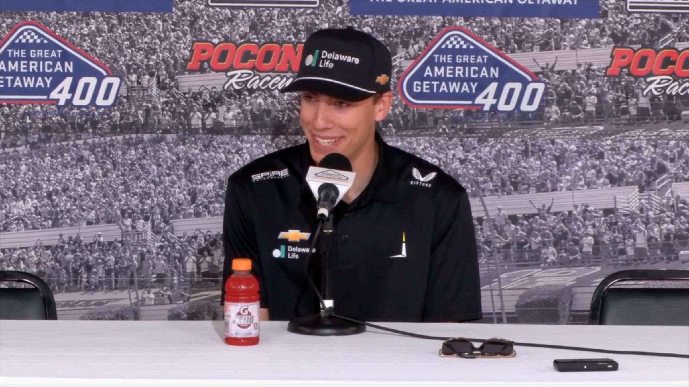 'Video thumbnail for Carson Hocevar Says a "Hallmark Card" Won’t Fix Things With Ricky Stenhouse Jr.'