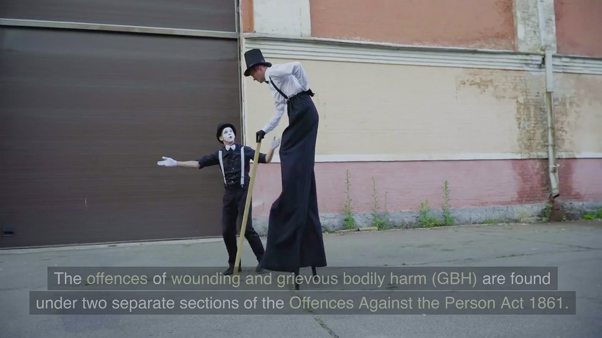 'Video thumbnail for Wounding and GBH S.20 www.e-lawresources.co.uk'