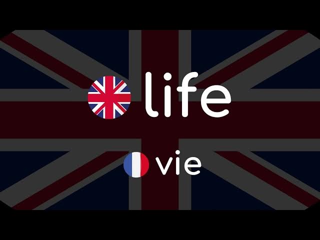Video thumbnail for Comment prononcer « life » en anglais