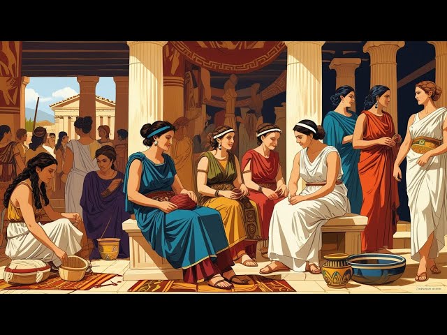 'Video thumbnail for Women in Ancient Greece – Life, Rights and Role in Society Explained'