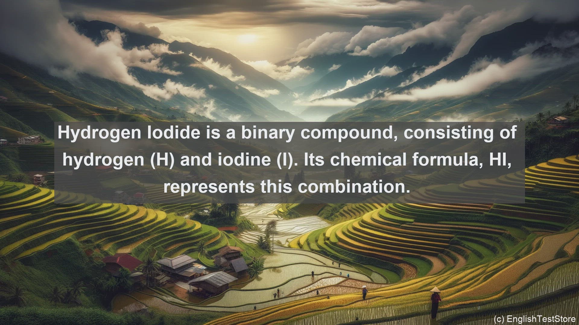 'Video thumbnail for Hydrogen iodide in science  definition and examples'