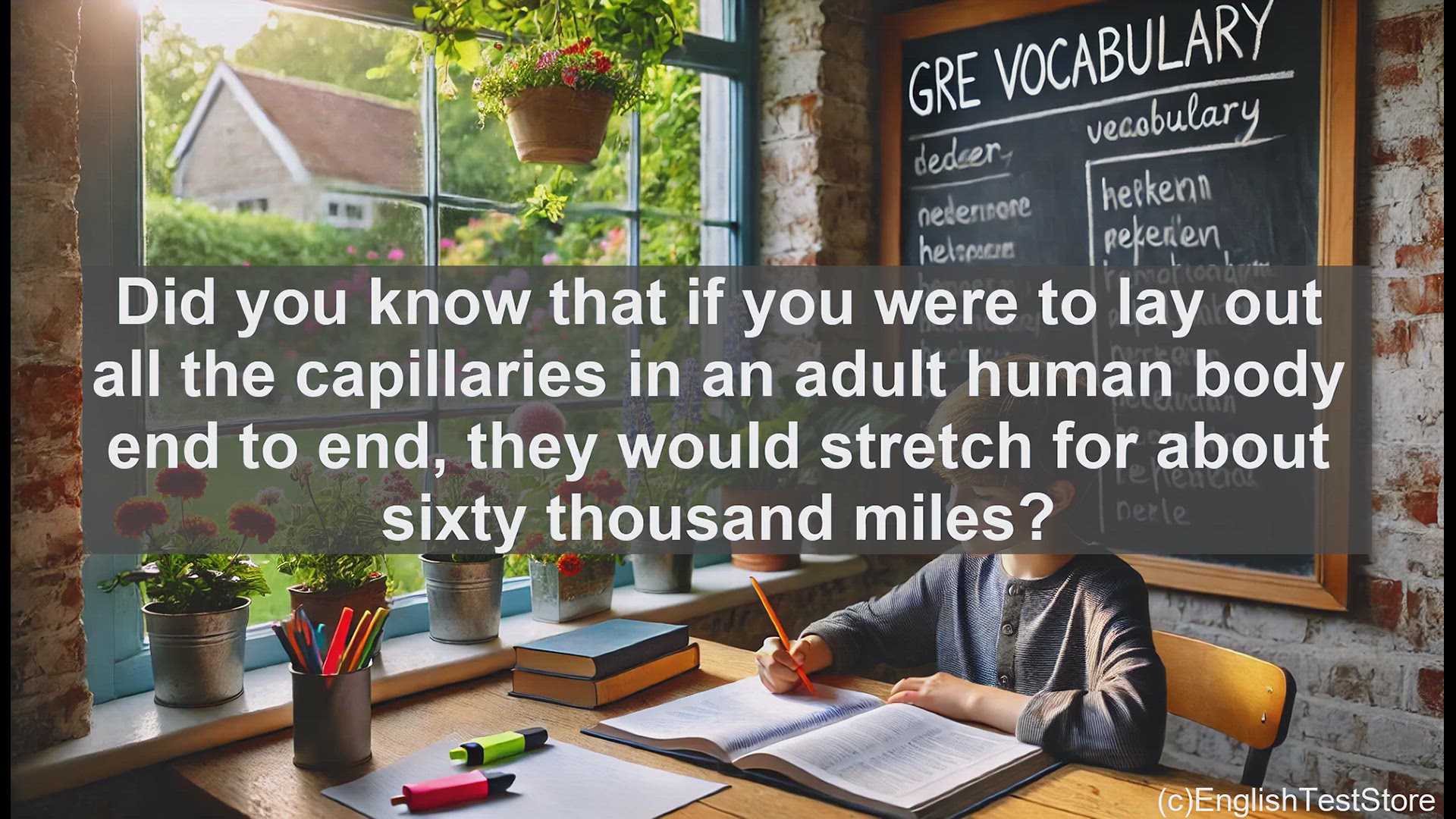 'Video thumbnail for GRE Vocabulary Lesson: Capillary - GRE Vocabulary Word Explained'
