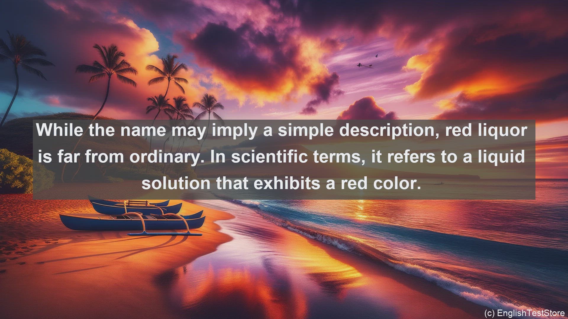 'Video thumbnail for Red liquor in science  definition and examples'