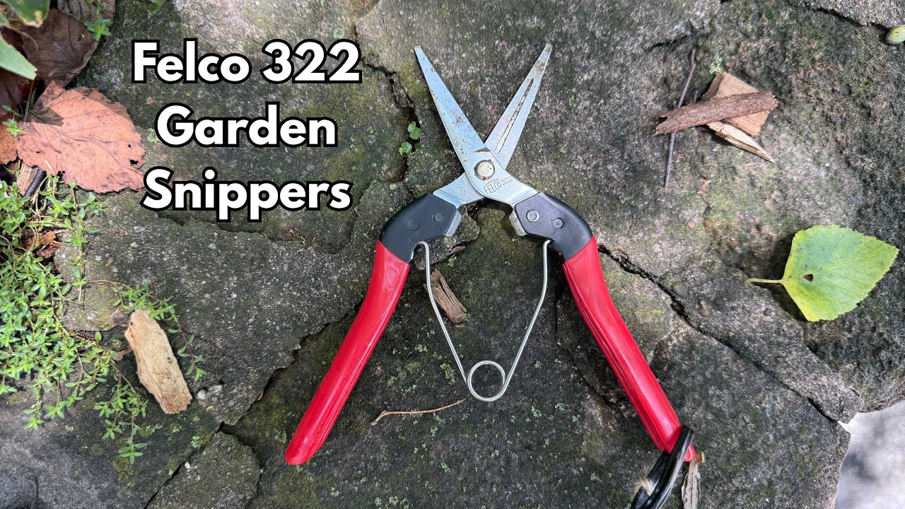 Video thumbnail for Excellent Garden Snippers that are Affordable - Felco 322