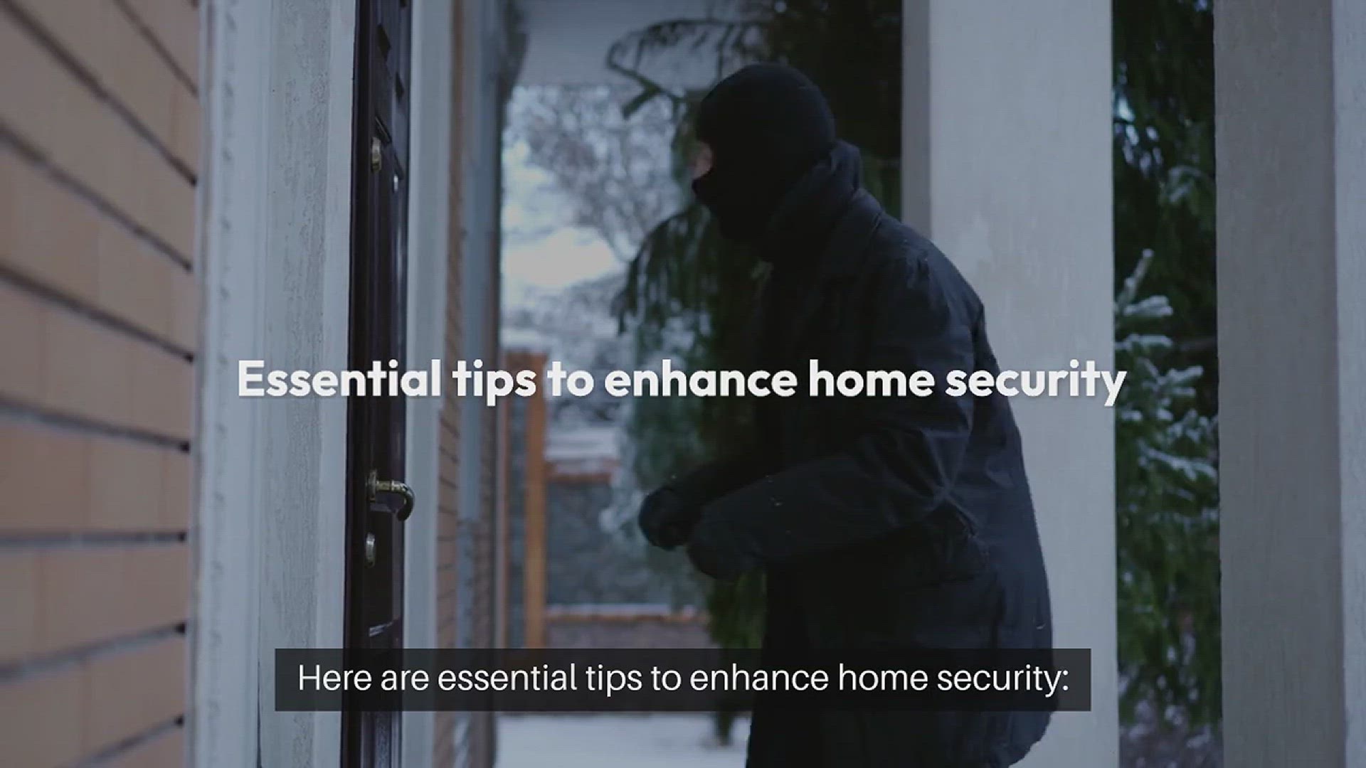 Video thumbnail for Home Security Tips For Outdoor Enthusiast