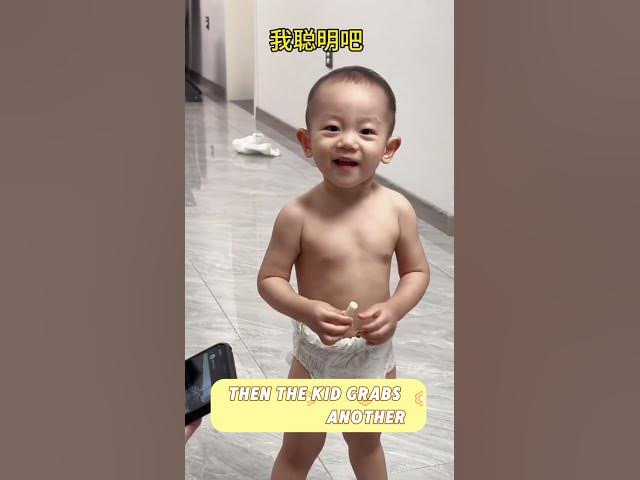 Video thumbnail for Would You Eat This Mystery Snack? #funny #storymoment #viralvideos #emotionalmoments #baby #canada