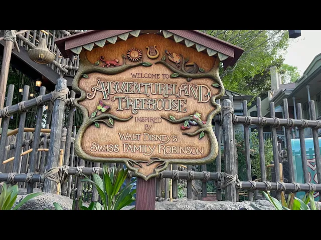 'Video thumbnail for The Adventureland Treehouse Tour🌳#disney #disneyland #disneyparks'
