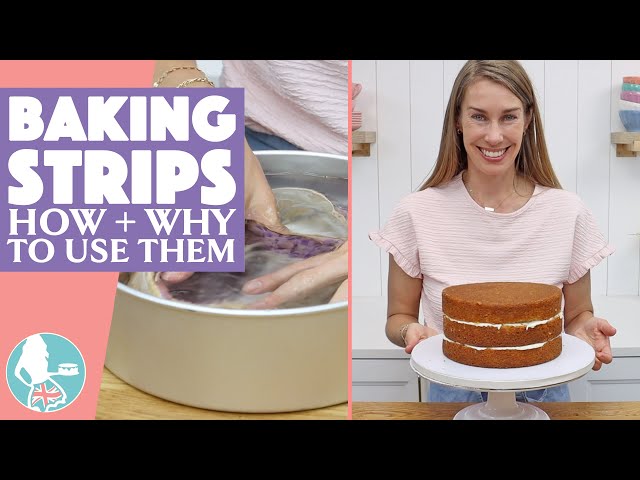 Video thumbnail for Why You NEED Baking Strips for Cakes (and How to Use Them)