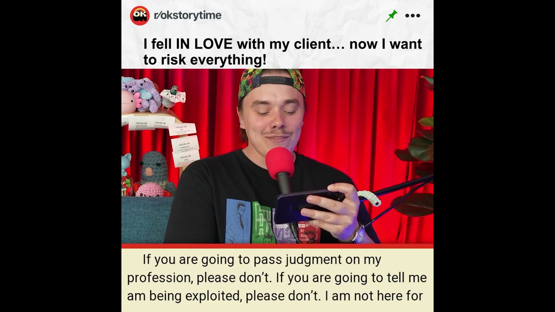 'Video thumbnail for I fell IN LOVE with my client… now I want to risk everything! Part 1 - r/relationship_advice | Reddit Stories'
