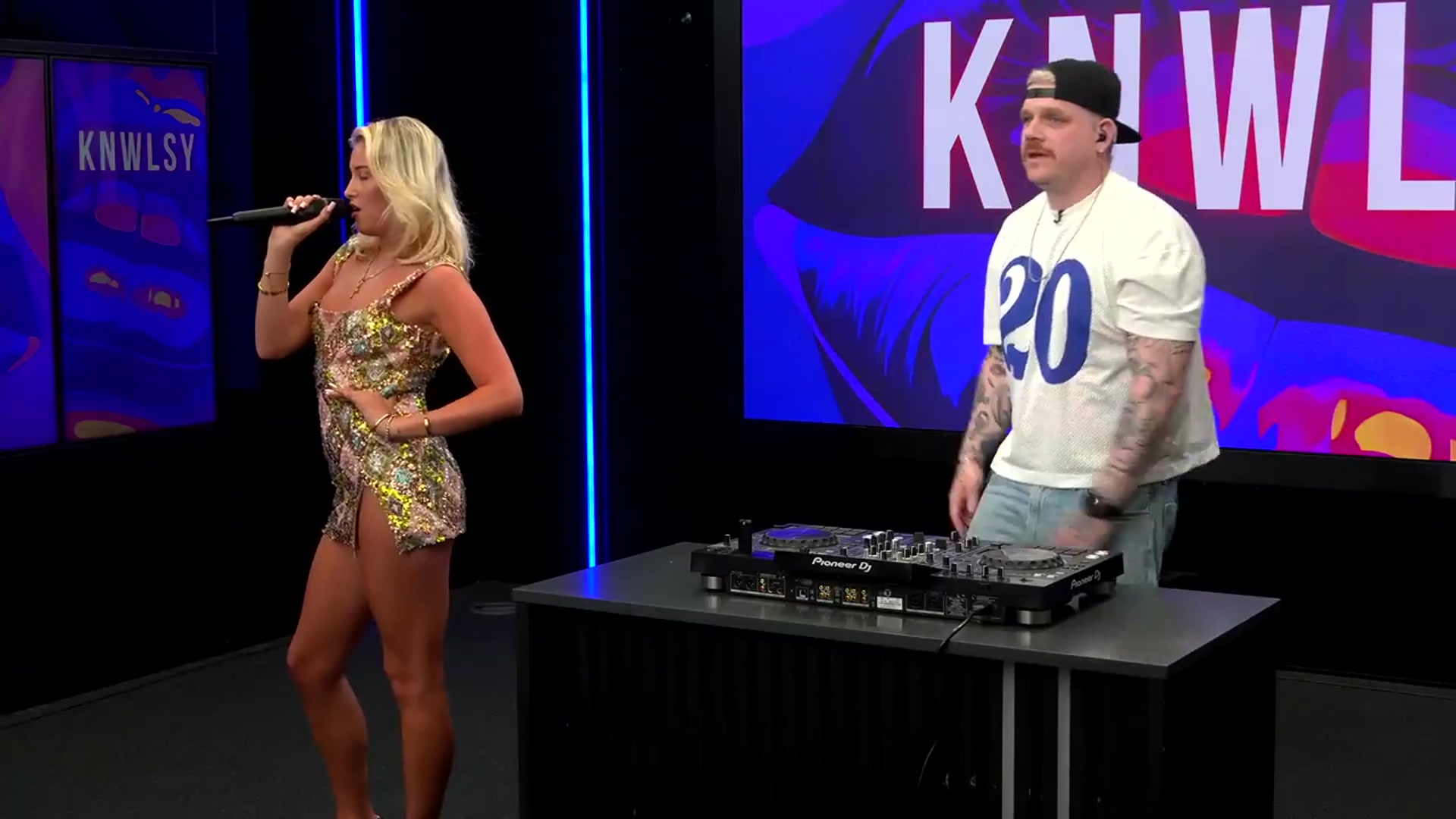 'Video thumbnail for WATCH: Stephen Dixon and Ellie Costello enjoy 'groovy' new single from DJ launched on GB News'