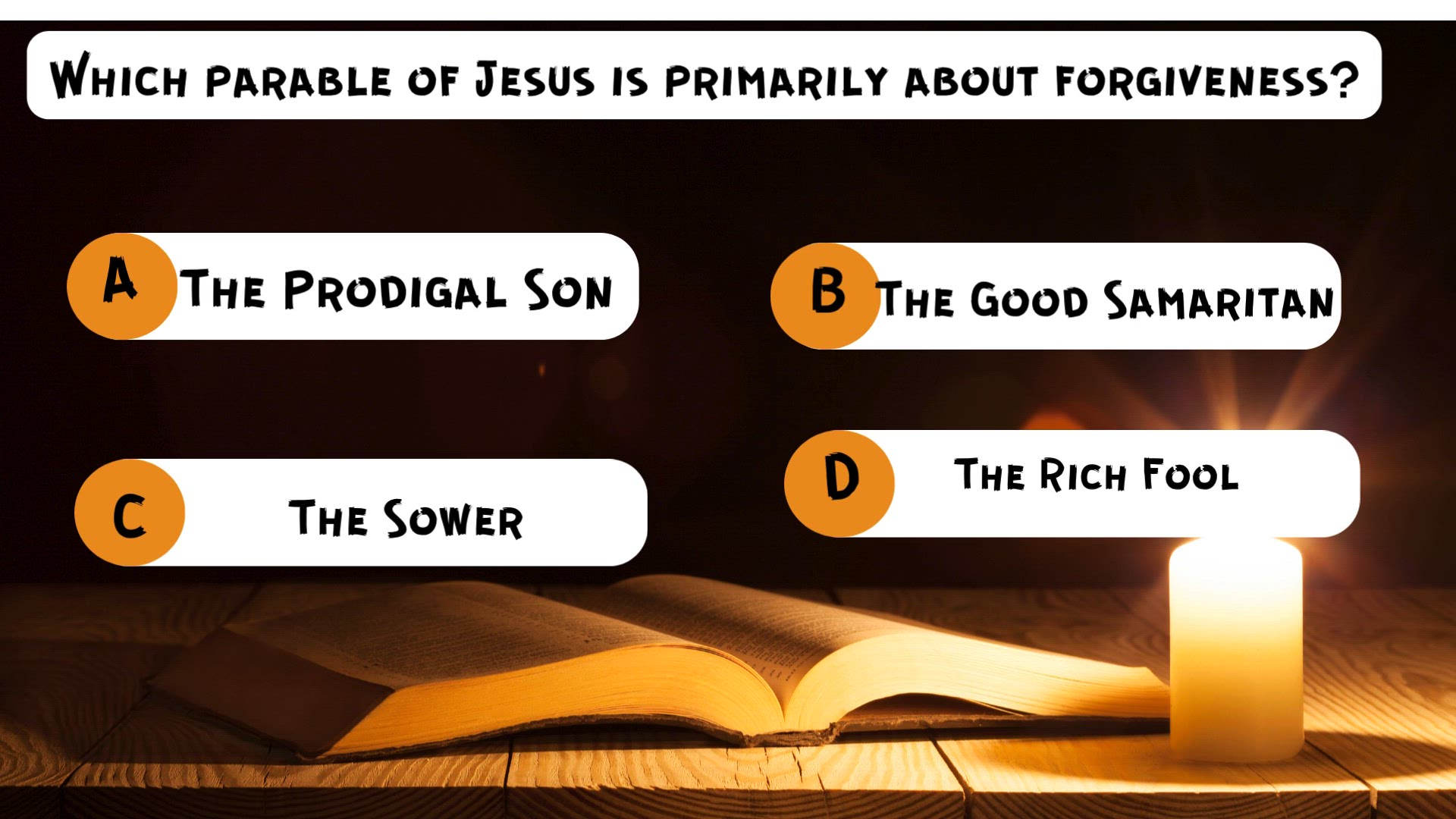 'Video thumbnail for Quiz on Bible Fortgiveness'