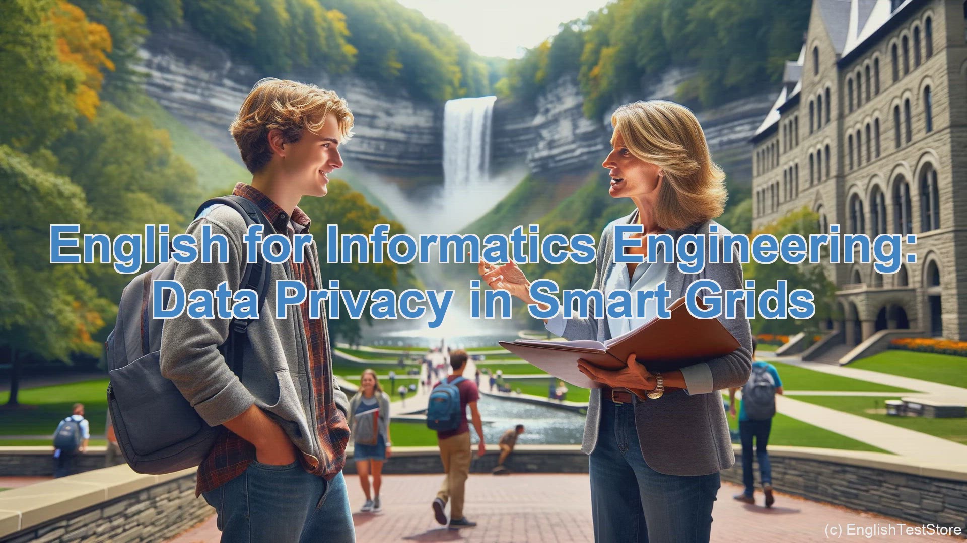 'Video thumbnail for English Conversation for Informatics Engineering: Data Privacy in Smart Grids'