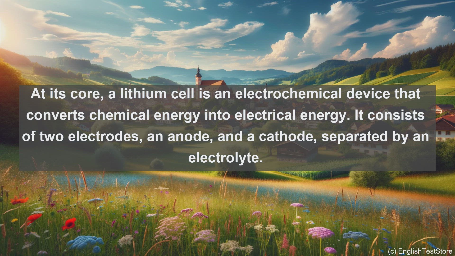 'Video thumbnail for Lithium cells in science  definition and examples'