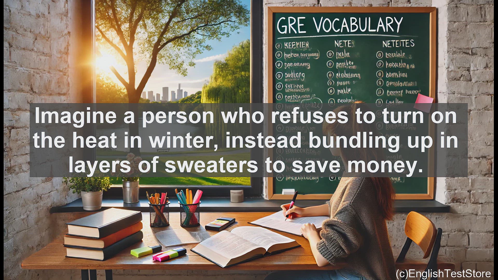 'Video thumbnail for GRE Vocabulary Lesson: The Miserly Mindset - Exploring Extreme Frugality'