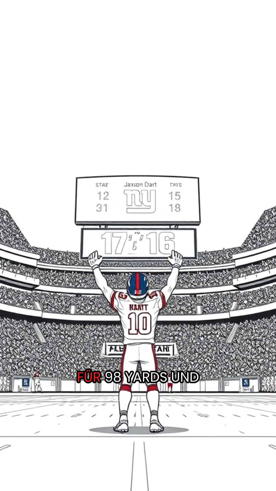 Video thumbnail for Jaxson Dart & Cam Skattebo führen Giants zum Mega-Coup gegen die Eagles!