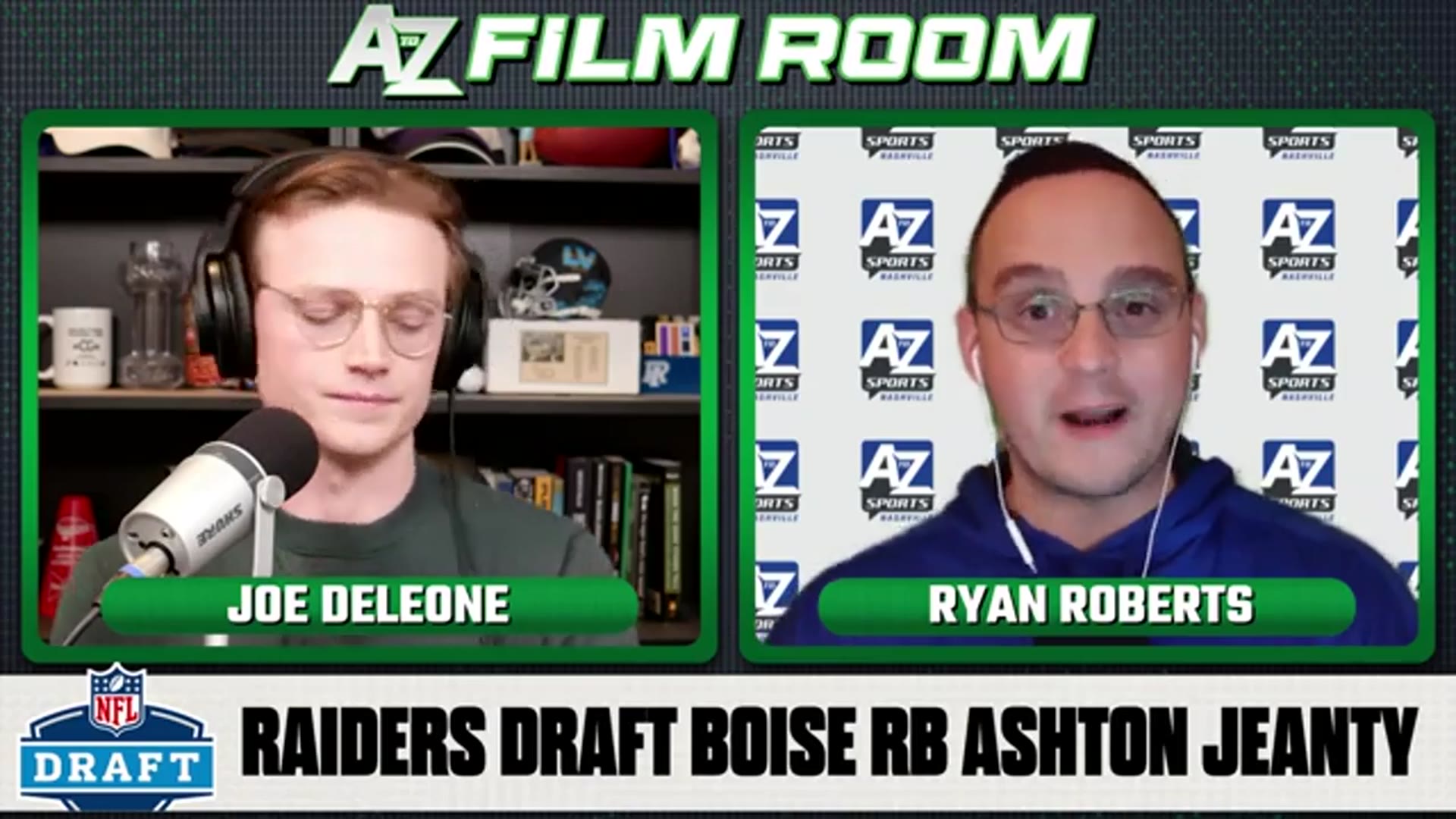 'Video thumbnail for a to z sports film room: raiders draft ashton jeanty: a luxury pick?'