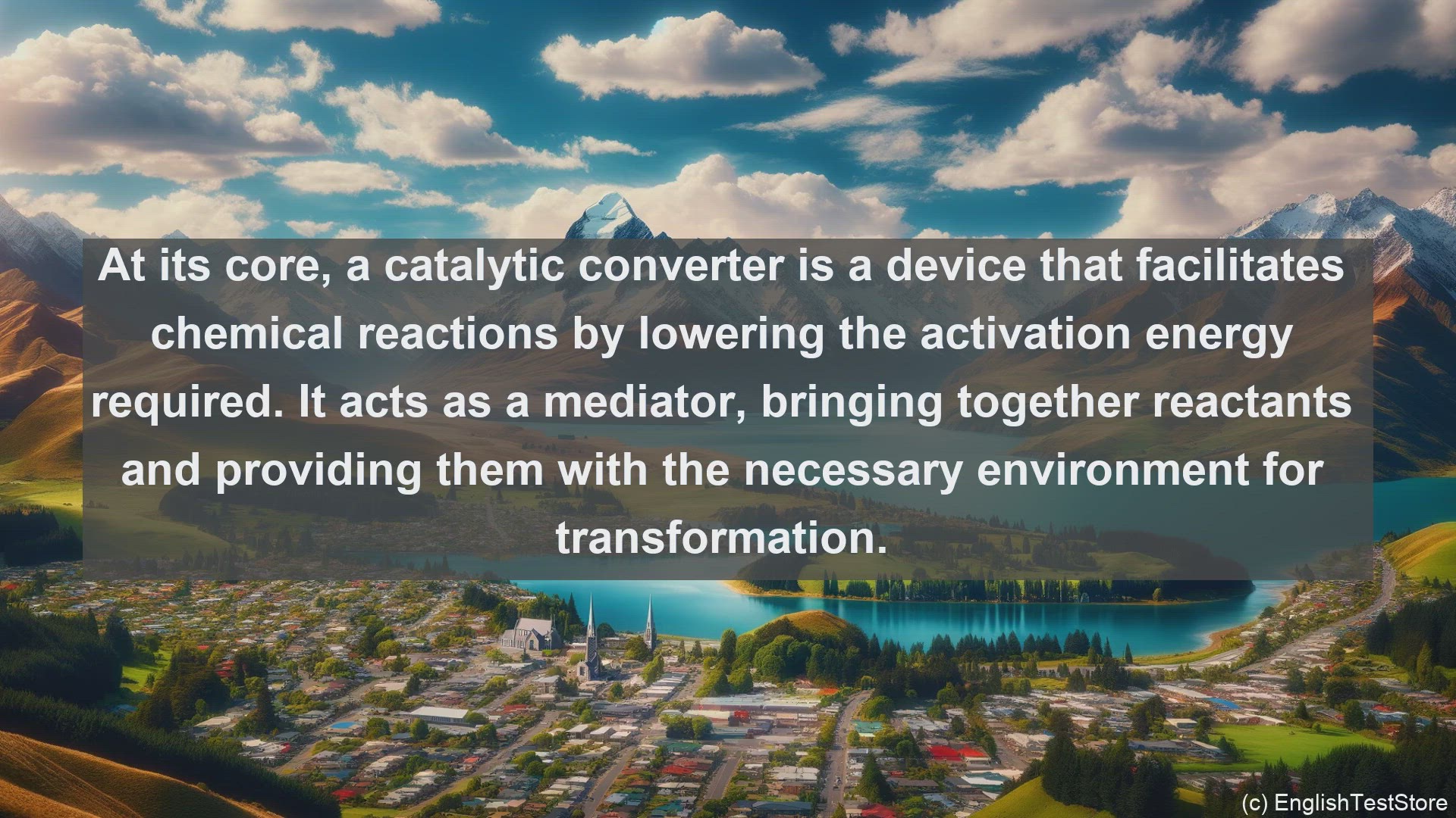 'Video thumbnail for Catalytic converter in science  definition and examples'
