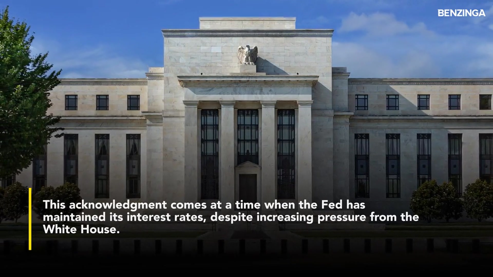 'Video thumbnail for Jerome Powell Says Trump's Tariffs Deterred Fed From Easing Monetary Policy—July Decision To Depend On 'Data'- 'Wouldn't'