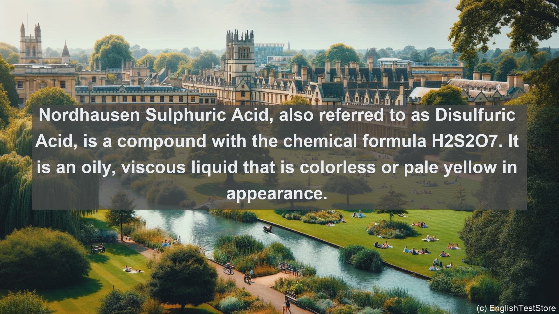 'Video thumbnail for Nordhausen sulphuric acid in science  definition and examples'