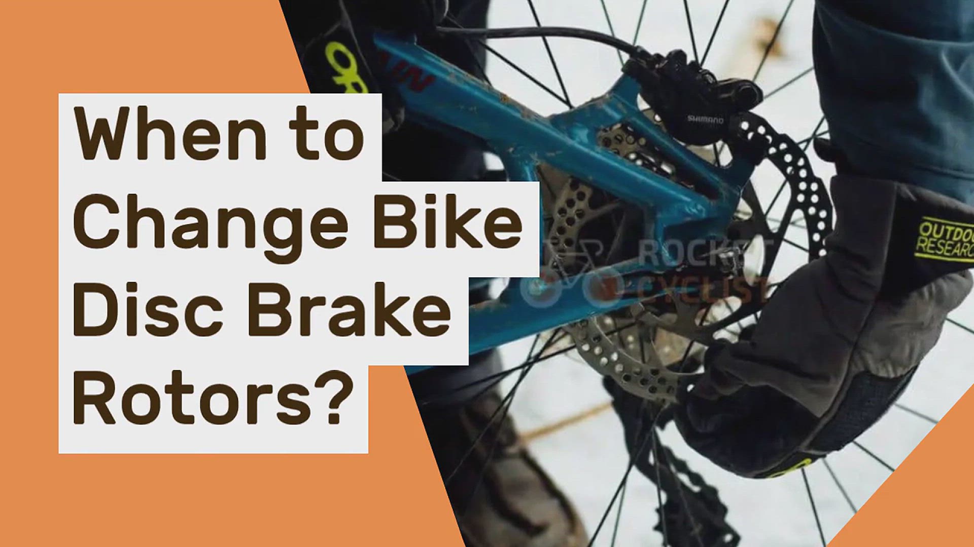 'Video thumbnail for When to change bike disc brake rotors?'