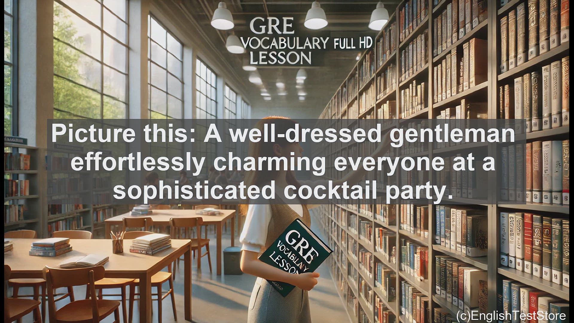 'Video thumbnail for GRE Vocabulary Lesson: The Art of Being Debonair - A GRE Vocabulary Lesson'