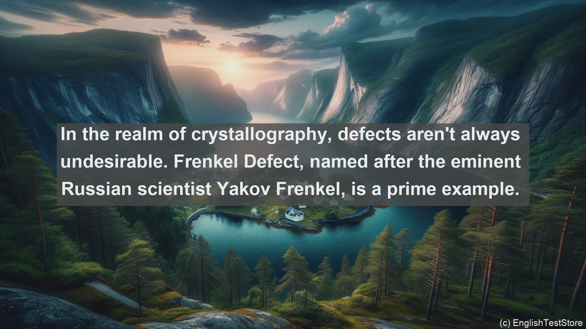 'Video thumbnail for Frenkel defect in science  definition and examples'