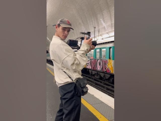 Video thumbnail for Filmmaking in Paris metro stations #filtergrade #paris #filmmaking #bmpcc #camera #cameraman #art