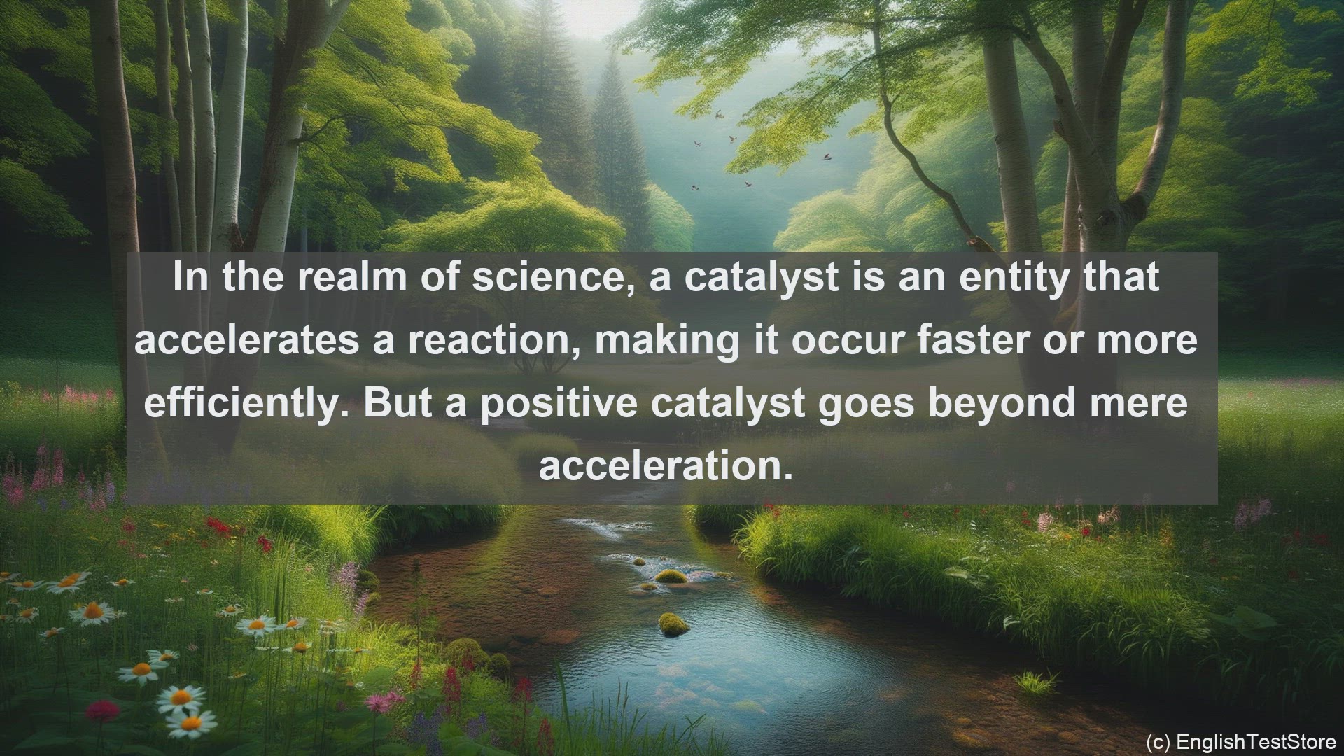 'Video thumbnail for Positive catalyst in science  definition and examples'