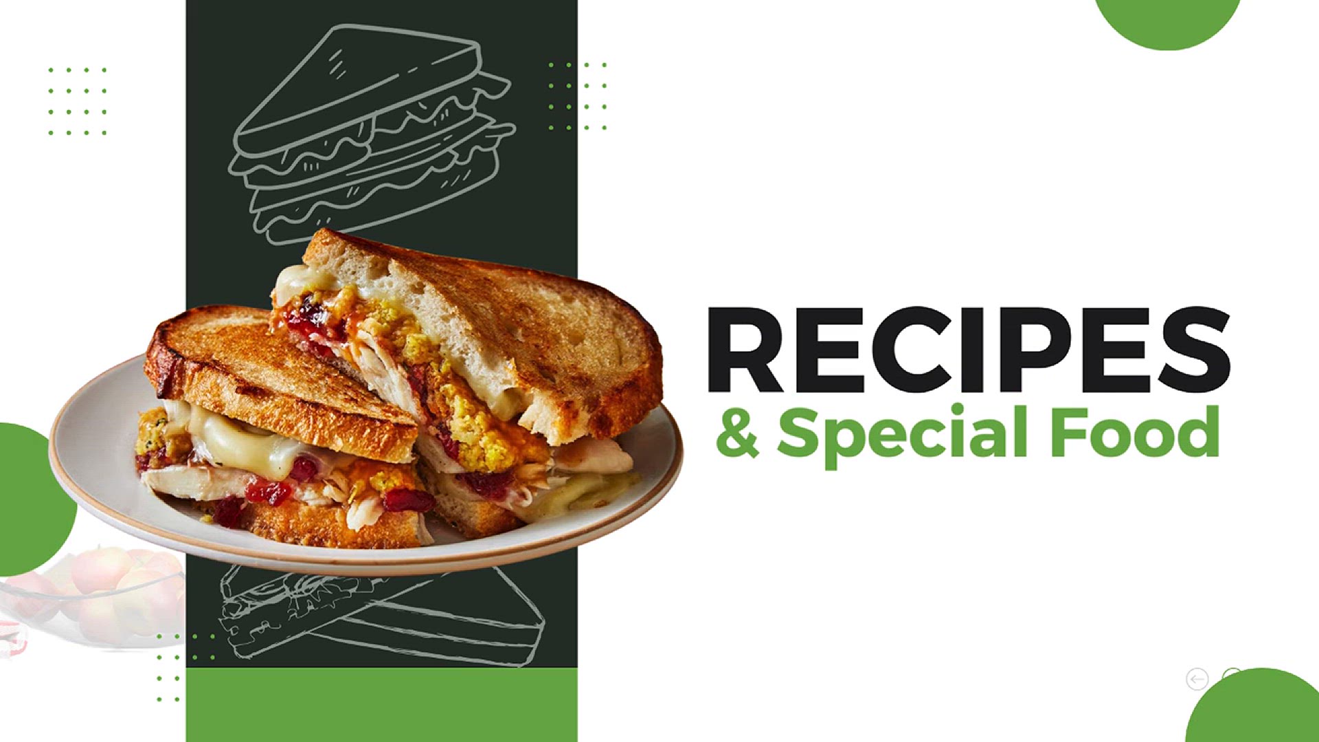 'Video thumbnail for Holiday-Inspired Sandwiches Recipes'